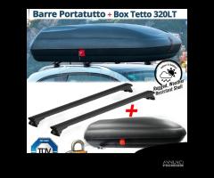 Box Tetto con BARRE Portatutto per JEEP COMPASS