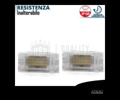 Luci LED Vano Piedi BMW Serie 5 E39 Luce Bianca - 9