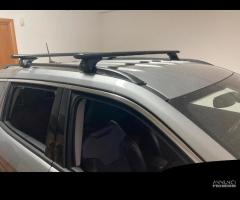 Barre Portatutto per Jeep Compass Alluminio Nero