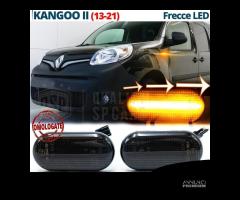 Frecce LED Dinamiche per RENAULT KANGOO 2 Nere