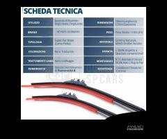 Spazzole Tergicristallo per BMW serie 3 E46 HEYNER