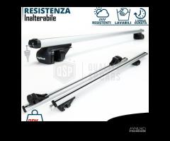 Box Tetto 400LT + BARRE per AUDI A4 Allroad B8 B9 - 18