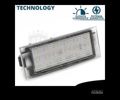 Placche Luci Targa LED per Renault Trafic 3 6500K