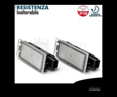 Placche Luci Targa LED per Renault Trafic 3 6500K - 7