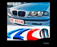 COVER calandra PER Bmw Serie 3 E46 Berlina M sport