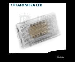 Luce LED Bagagliaio BMW Placchetta Bianco GHIACCIO