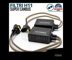 Filtri RESISTENZE CANbus H11 Kit Led SPEGNI SPIA