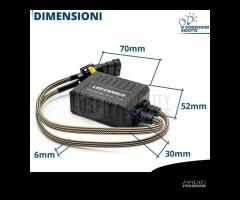 Filtri RESISTENZE CANbus H11 Kit Led SPEGNI SPIA - 9