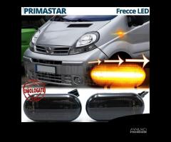 Frecce LED DINAMICHE per NISSAN PRIMASTAR 1 Nere