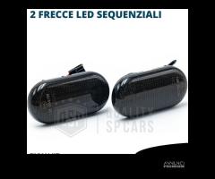 Frecce LED DINAMICHE per NISSAN PRIMASTAR 1 Nere