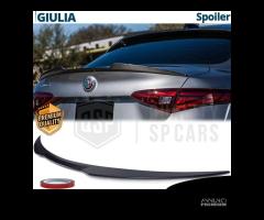 SPOILER Posteriore per Alfa GIULIA in ABS Carbonio