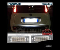 Luci TARGA LED PER Fiat PANDA 3 Placchette CANbus