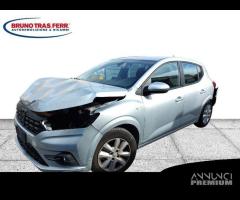 RICAMBI VARI DACIA SANDERO III (--) STREETWAY 1.0 - 2