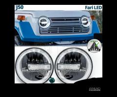 FARI LED Per LAND CRUISER J50 Angel Eyes OMOLOGATI