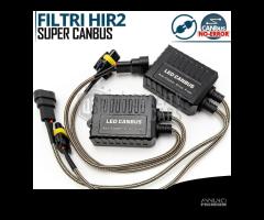 Filtri RESISTENZE CANbus HIR2 Kit Led SPEGNI SPIA