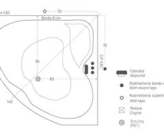 VASCA 140X140 SOLARIA INCASSO STHATUS - 2