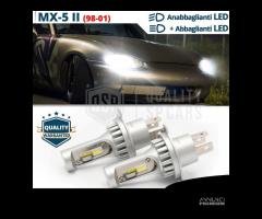 Lampade LED H4 Per MAZDA MX-5 2 Luci CANbus 6500K