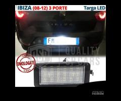 Luci Targa LED per Seat Ibiza 6J Placchette CANbus