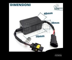 Spegni SPIA ERRORE Kit LED su COMPASS 2 Filtri H11 - 8