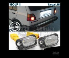 Luci Targa LED Per Volkswagen Golf 2 Canbus 6500K