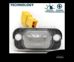 Luci Targa LED Per Volkswagen Golf 2 Canbus 6500K - 6