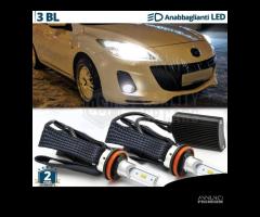 Kit LED H11 CANbus MAZDA 3 BL Luci Bianco Ghiaccio