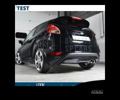 TERMINALI Scarico per FORD FIESTA ST MK6 Cromati