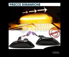 Frecce LED Dinamiche per OPEL MOKKA X Lente Nera