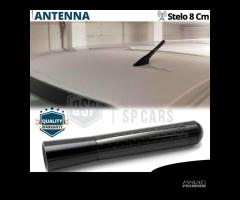 ANTENNA CORTA 8CM per MAZDA in FIBRA DI CARBONIO - 9