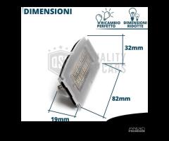 Luci Targa LED Maserati Ghibli Placchette CANbus