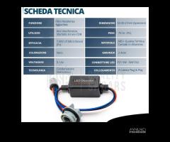 RESISTENZE P21 5W BAY15D Lampadine Led SPEGNI SPIA