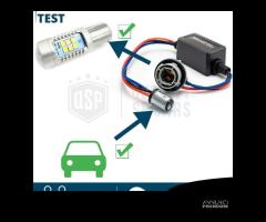 RESISTENZE P21 5W BAY15D Lampadine Led SPEGNI SPIA - 8