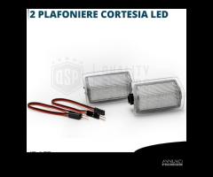 2 Luci di Cortesia LED Per MERCEDES Classe C W204