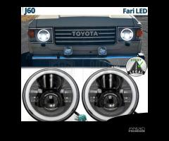 FARI LED Per LAND CRUISER J60 Angel Luce Bianca