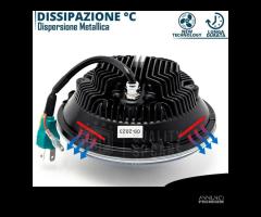 FARI LED Per LAND CRUISER J60 Angel Luce Bianca - 15