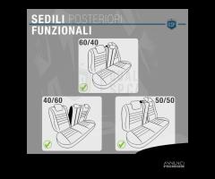 SET COPRISEDILI per Ford Puma Pelle e Tessuto - 10