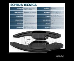 PALETTE Cambio Volante per AUDI TT 8J Leve Paddle - 11