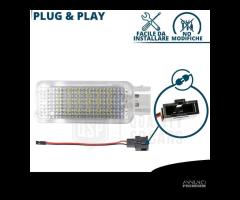 Luci LED Vano PIEDI Per VW GOLF 5 6 Luce BIANCA