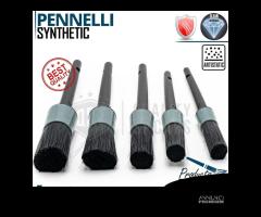 5 Pennelli Pulizia ESTERNI Detailing Professionale