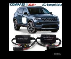 Spegni SPIA ERRORE Kit LED JEEP COMPASS Filtri H11