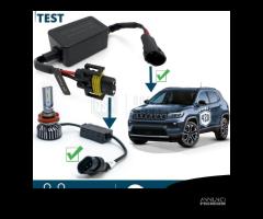 Spegni SPIA ERRORE Kit LED JEEP COMPASS Filtri H11