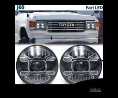 FARI LED Anteriori PER LAND CRUISER J60 DRL 6500K