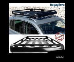 Bagagliera PORTAPACCHI Jeep Patriot Cestello Nero