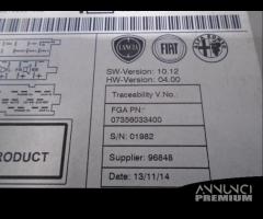 AUTORADIO FIAT PANDA CROSS ANNO 2014