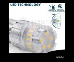 Lampadina LED PY21W BAU15S CANbus Potente Bianca - 8