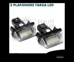 Luci TARGA LED PER CITROEN C3 PICASSO Luce BIANCA