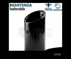 TERMINALE di Scarico VW UP Acciaio INOX Nero