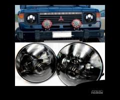 FARI LED 7 Pollici Per MITSUBISHI PAJERO 1 6500K