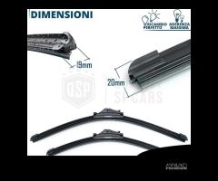 Spazzole Tergicristallo PER Citroen C5 Aircross - 9