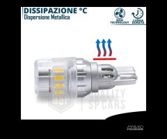 Lampadine LED T15 W16W CANbus Luce Potente Bianca - 9